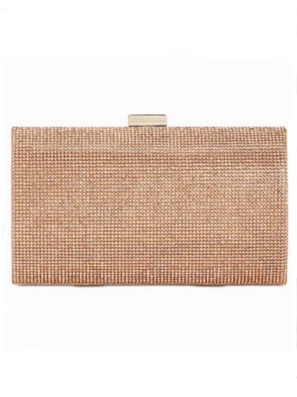 RARE rose gold diamond clutch bag